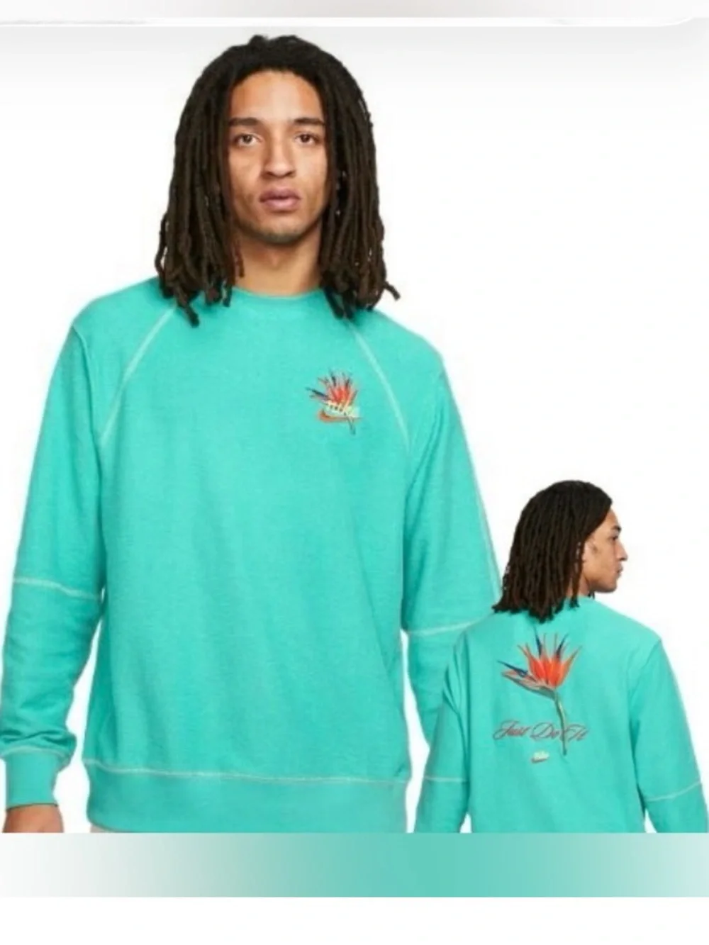 Limited drop Nike Sportswear French Terry bird of paradise- medium